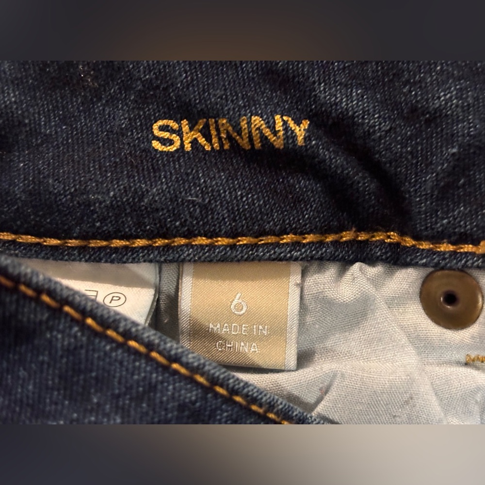 Michael Kors Dark Blue Skinny Jeans - Picture 4 of 9